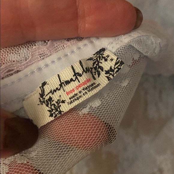 NWT Free People Intimately Lady Lux Half Slip in Fresh Air/Lt Blue, size M and L - Picture 8 of 11